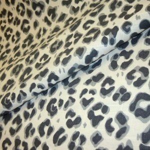 Women's Linen Cheetah Ink Linen Fabric